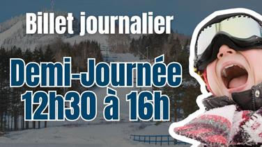 Image pour : BILLETS 1/2 PM (12:30 À 16H)